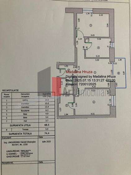 Vanzare apartament 3 camere mobilat utilat Novum 56 Gorjului Lujerului Militari - 13