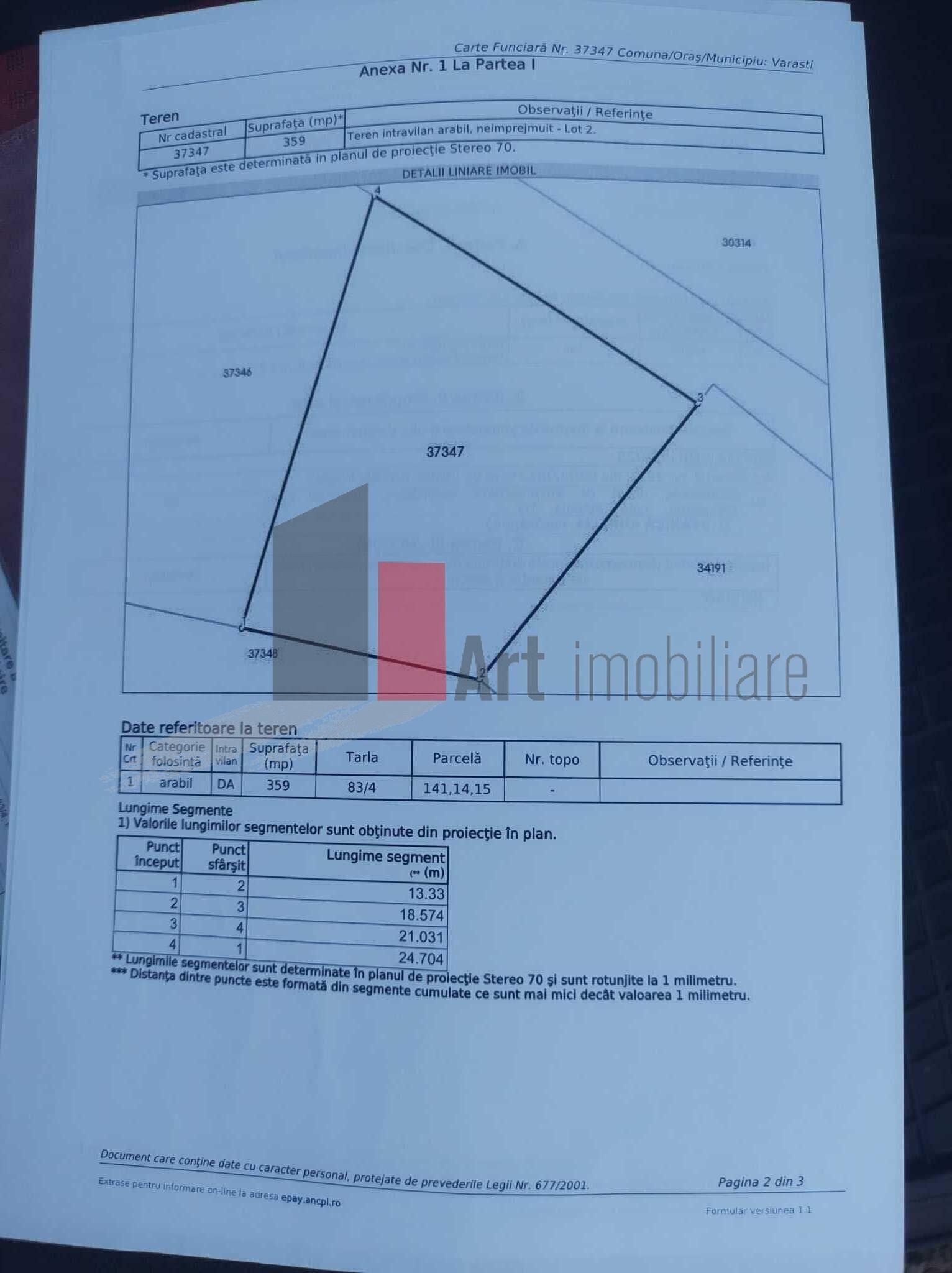 Vânzare 2 loturi de casă Dobreni Giurgiu - 1