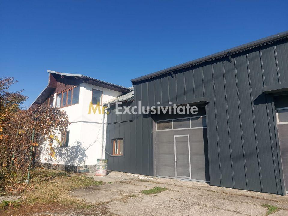 De închiriat: Hale si locuință pe 3 000 mp/ Bascov - Argeș - 1