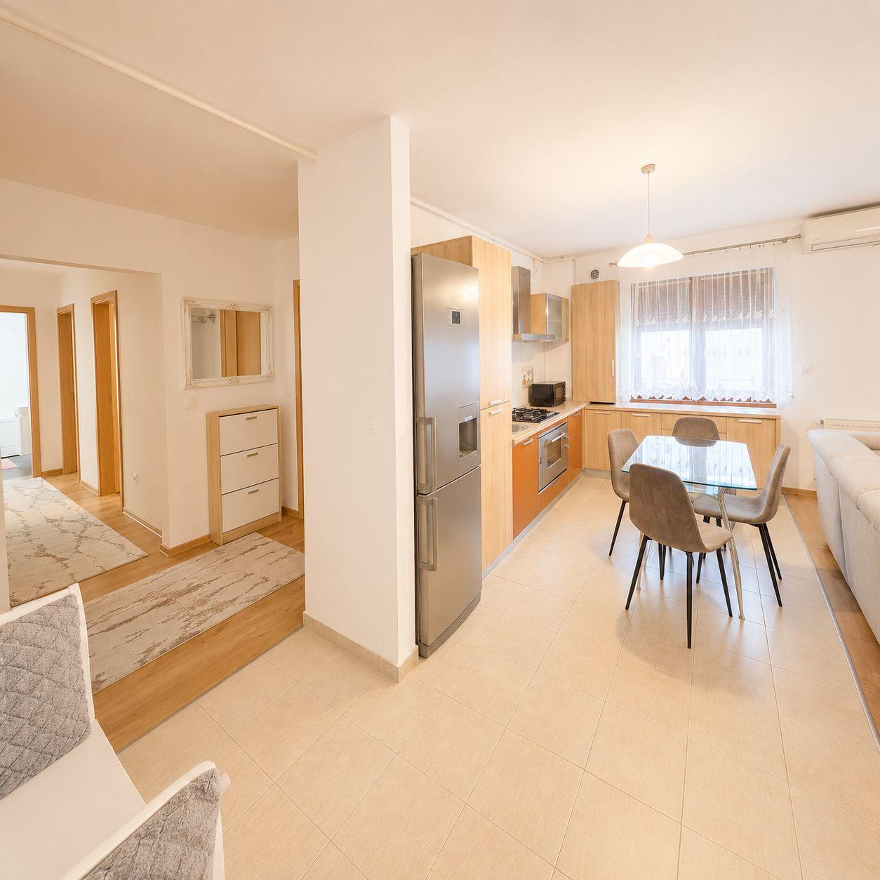 Apartament modern 3 camere Torontalului, Parcare subterană - 1