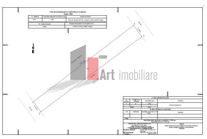 Oportunitate de investiție: Teren intravilan în Cosoba – Nod strategic A0 / A1 - 2