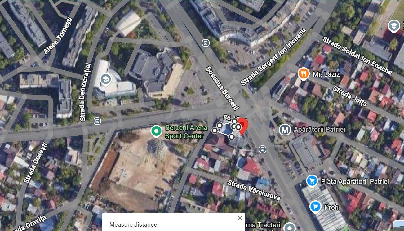 Teren cu autorizatie de construire la metrou Aparatorii Patriei - 3