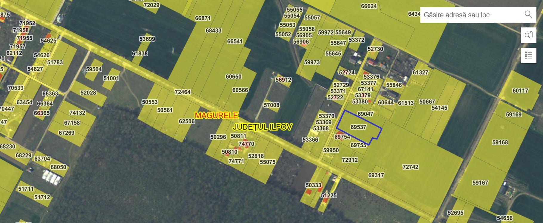 Vand teren cu suprafata de 26.000mp intravilan in Cornetu - Magurele - 8