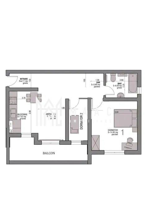Apartament 3 camere de vânzare | Șelimbăr | renovat | parcare - 8