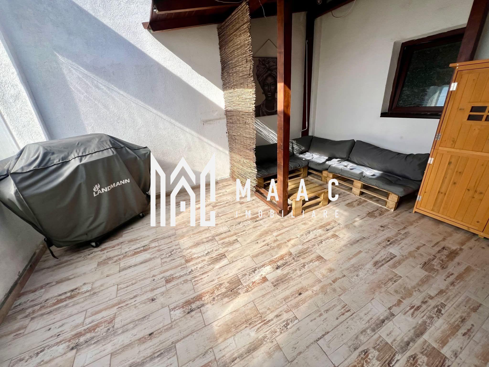 Apartament 4 camere de închiriat | Sibiu | 80 mp, terasă - 15
