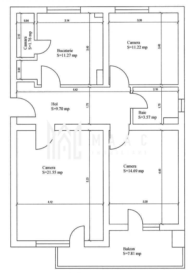 Apartament de vânzare Sibiu 3 camere | Ștrand | Garaj | boxă - 2