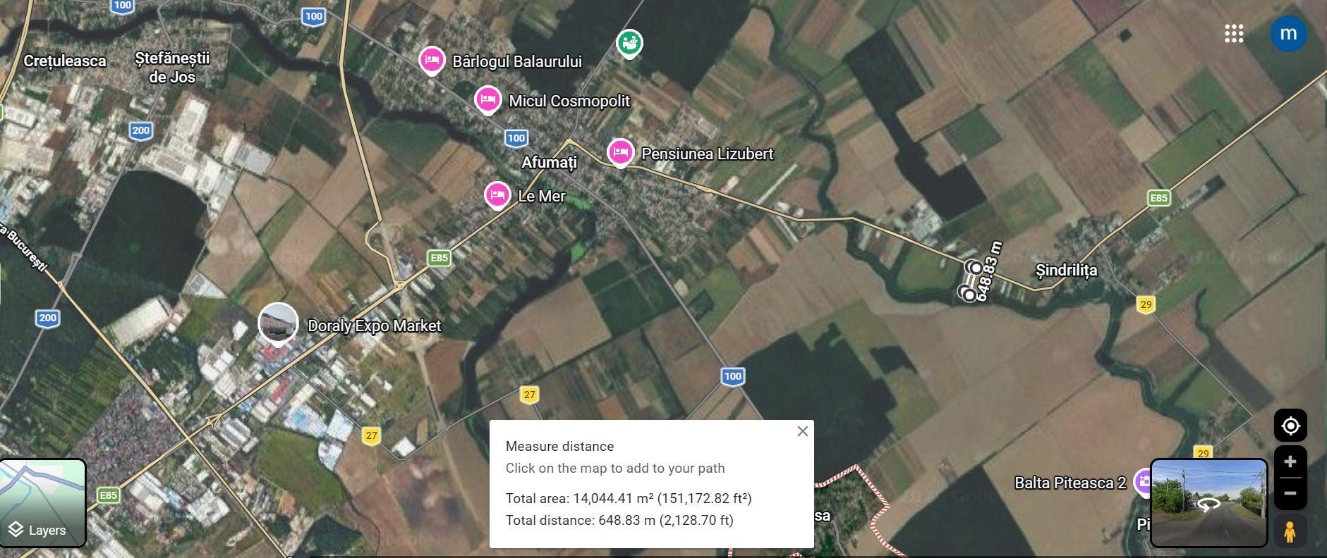 Vand teren intravilan cu destinatie hale - Ganeasa - Sindrilita - 5