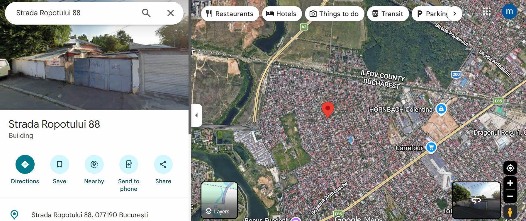 Vand teren 500 mp zona Andronache - Ropotului 88