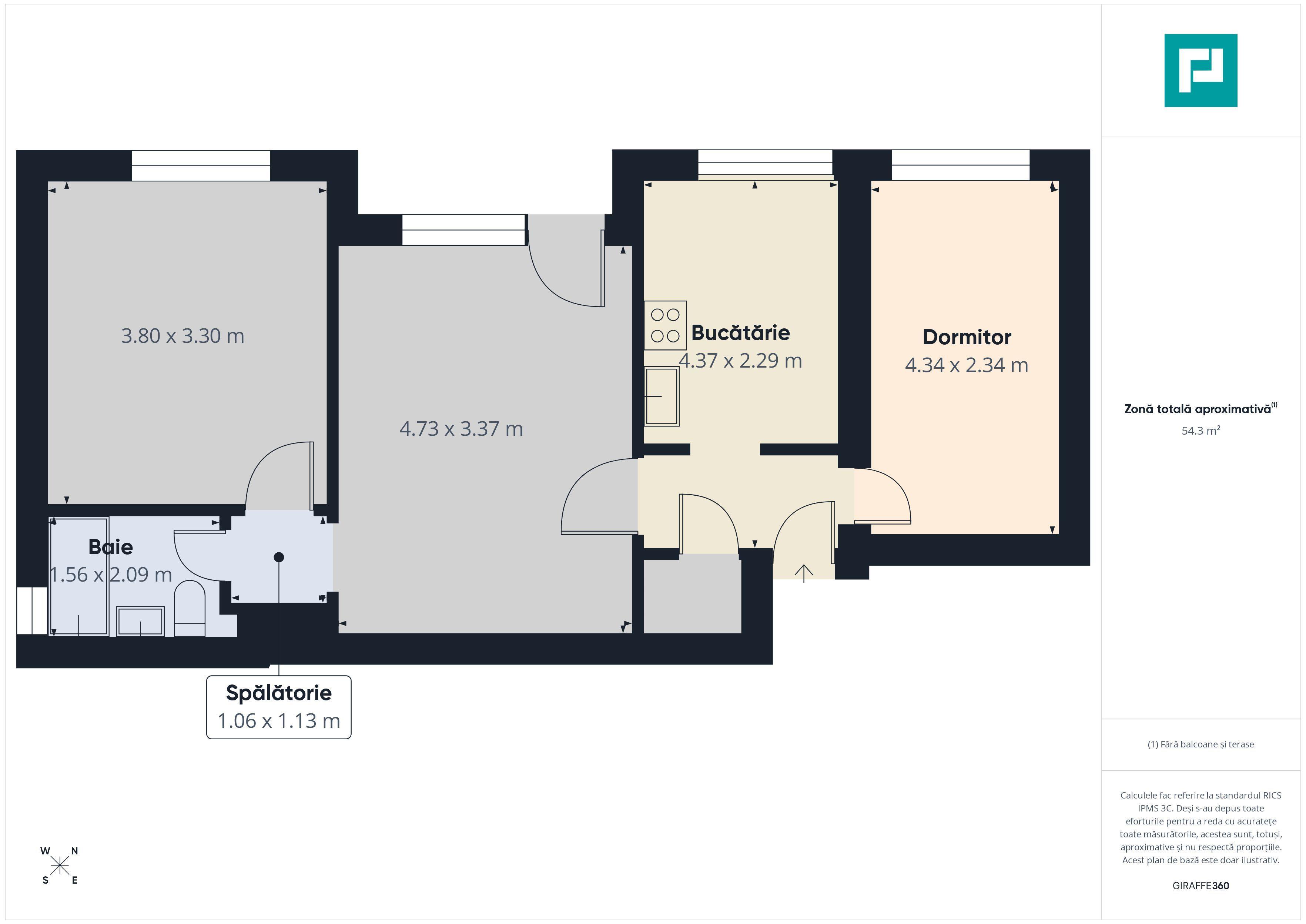Apartament 3 camere - 12
