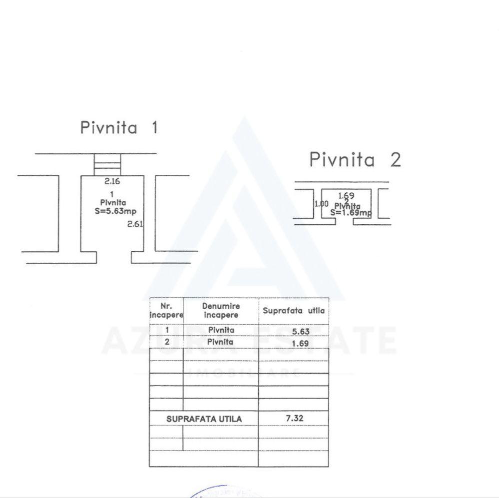 Apartament 2 camere 61 mp utili parter 2 bai 2 pivnite Centrul Istoric - 9