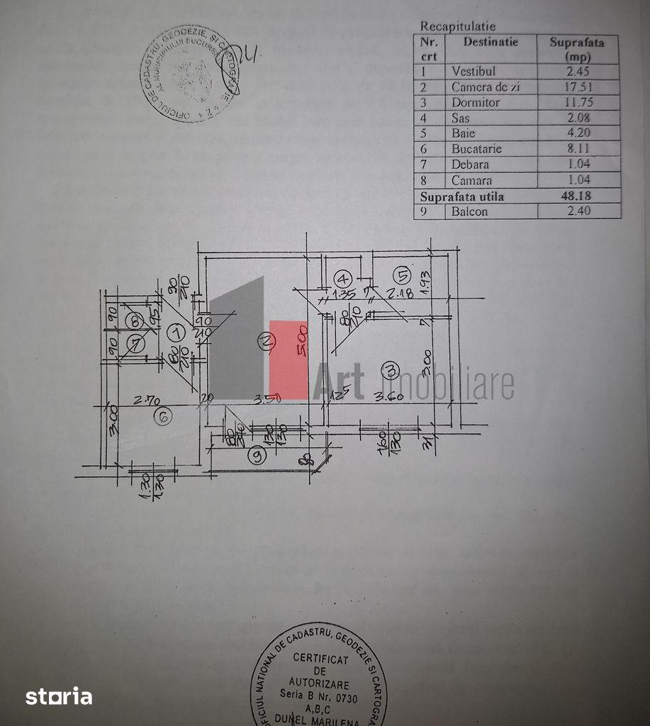 APARTAMENT 2 CAMERE - MOSILOR , ZECE MESE - 20