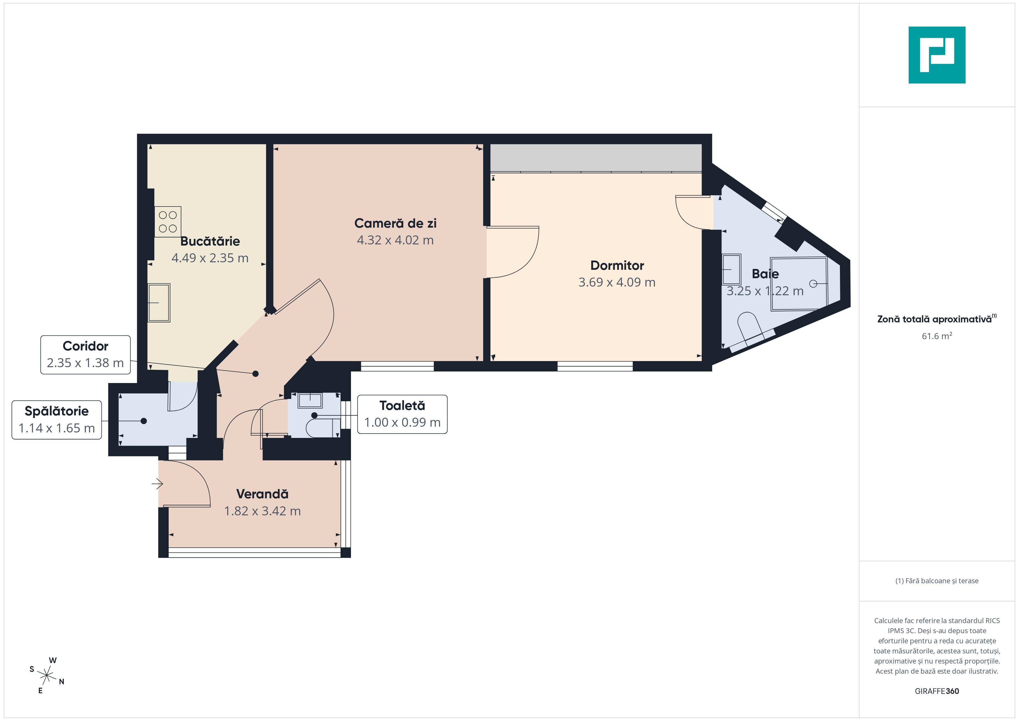 Apartament 2 camere zona Sinaia - 30