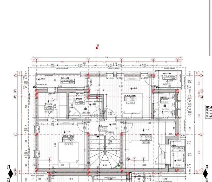 Triplex 4 camere DECOMANDATE, 112 mp utili, 184 mp curte, Urusagului - 15