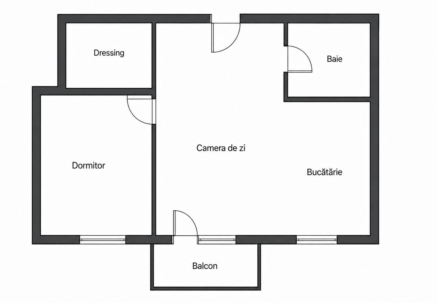 Apartament 2 camere, dressing, balcon, parcare, NewCity Eroilor - 4