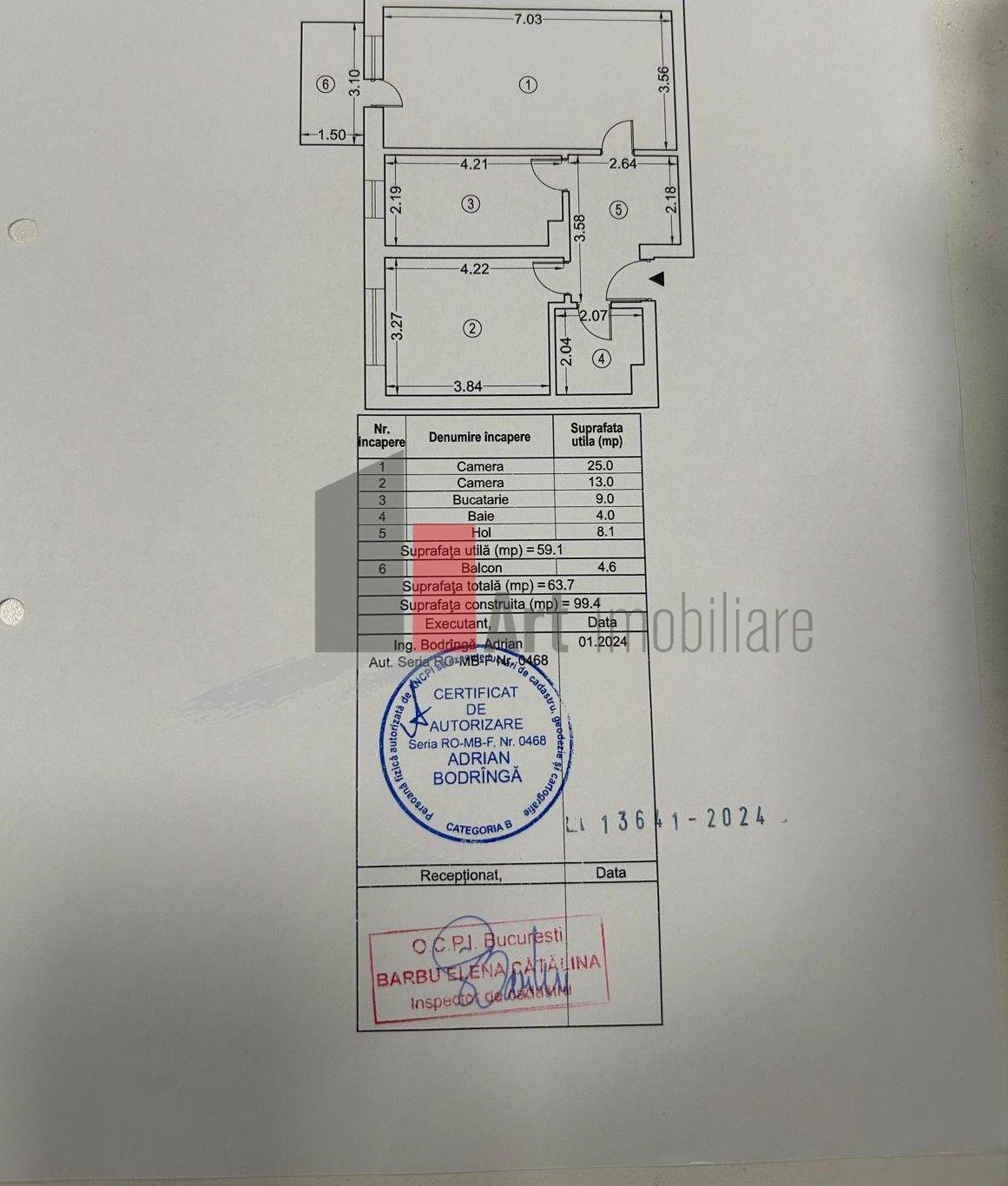 Apartament 2 camere Exigent Faza 5 Lujerului - 12