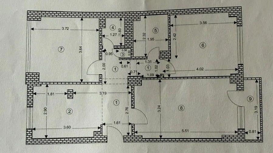 Vanzare 3 camere complet renovat zona pietonala Racadau - 24
