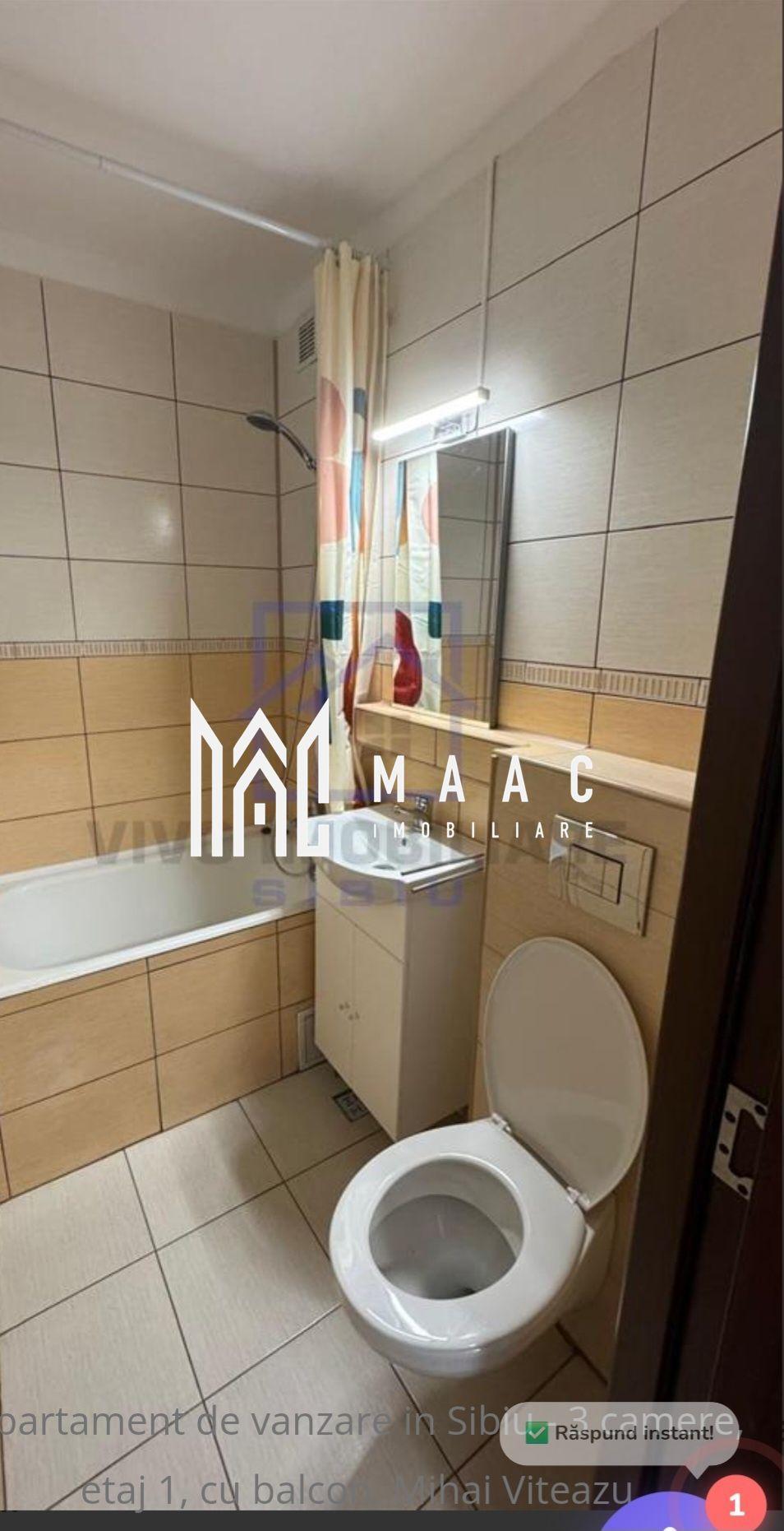 Apartament 3 camere de închiriat | Sibiu, Mihai Viteazul | 51 mp - 8