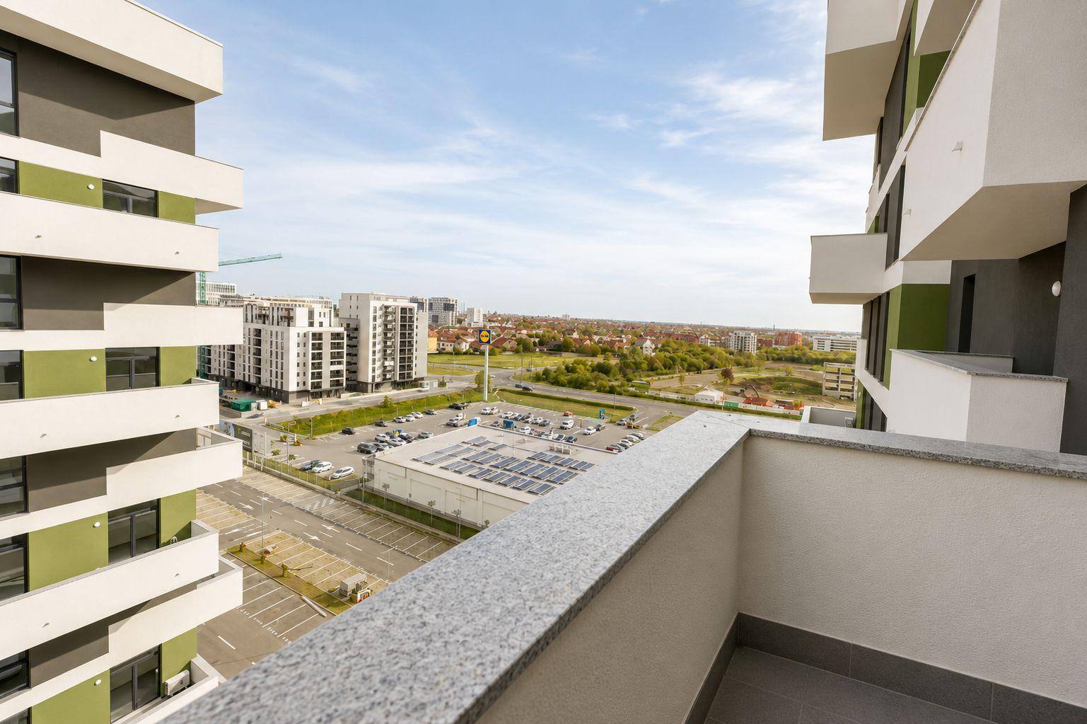 Apartament nou cu 2 camere, Complex Ateneo, 54.5 mp, parcare inclusa - 1