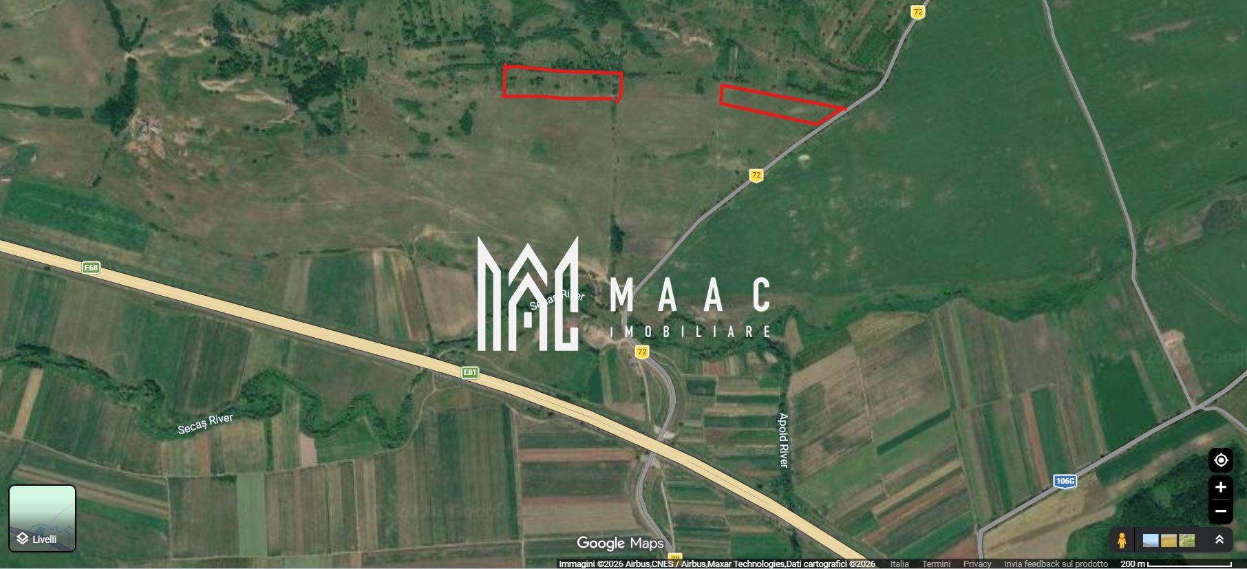 Teren extravilan de vânzare | Apoldu de Jos | 26.258 mp - 2