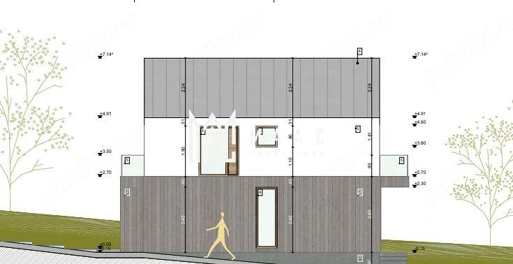 Teren intravilan 413mp | Cristian ,autorizatie casa proiect, toate utilitatile - 2
