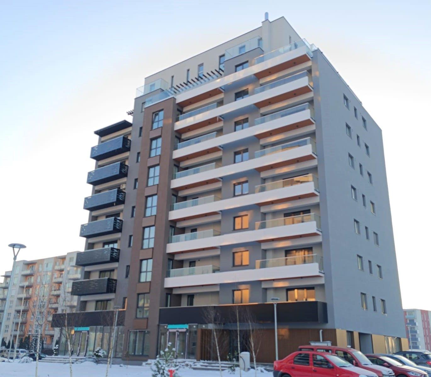 2 camere mobilat cu balcon generos de 9 mp boxă și parcare subterană - 12