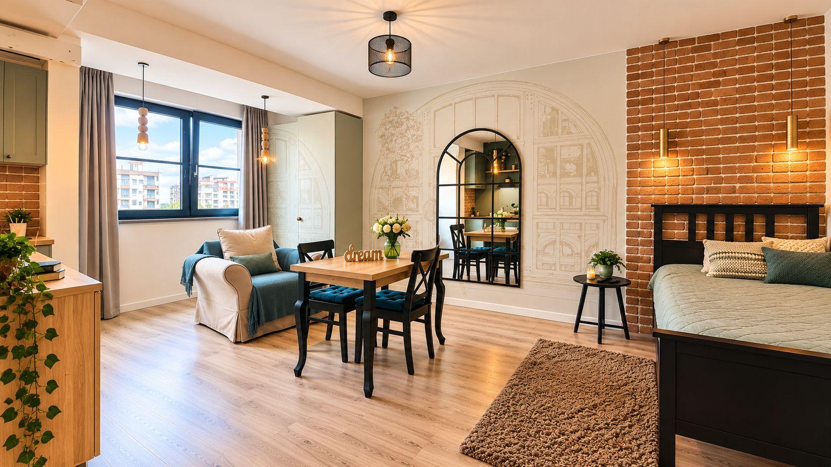 Studio premium de inchiriat - Central Park 2 - 40 mp, etaj 6 - 1