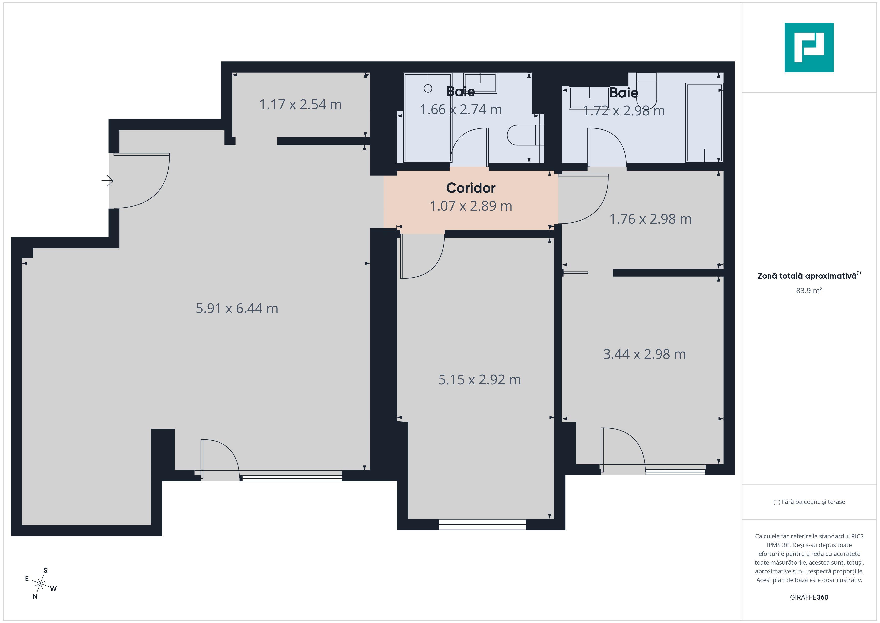Apartament 3 camere – Adora Park , Augustin Doinaș - 7