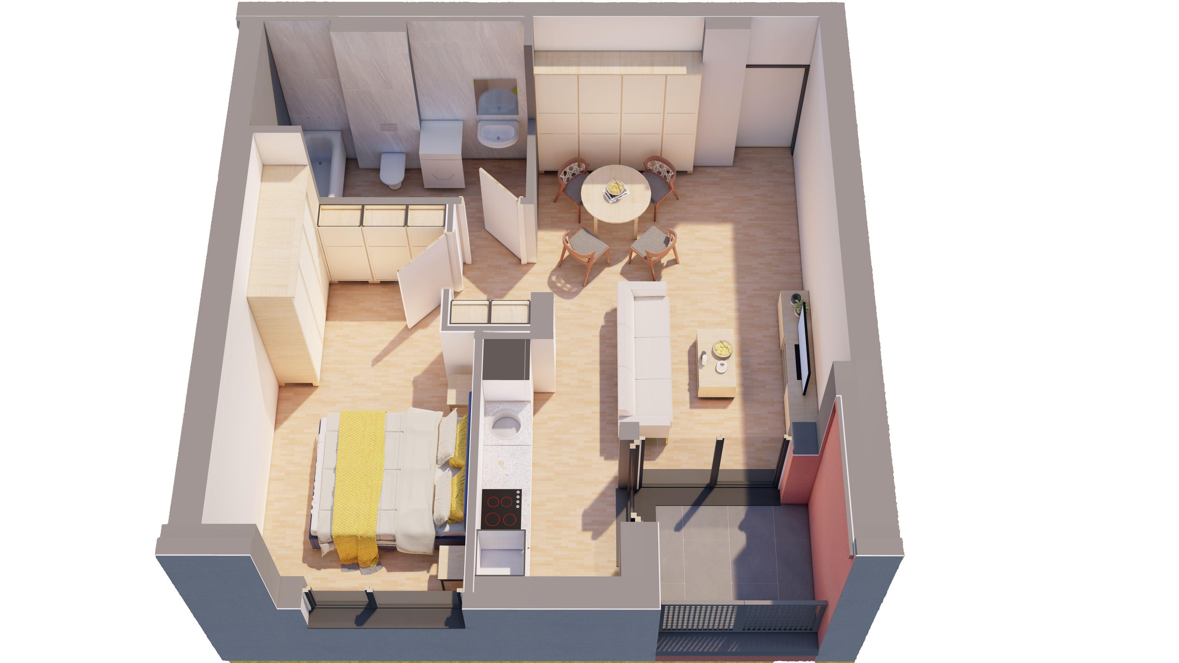 Apartament NOU penthouse la cel mai mic pret Comision 0 - 2