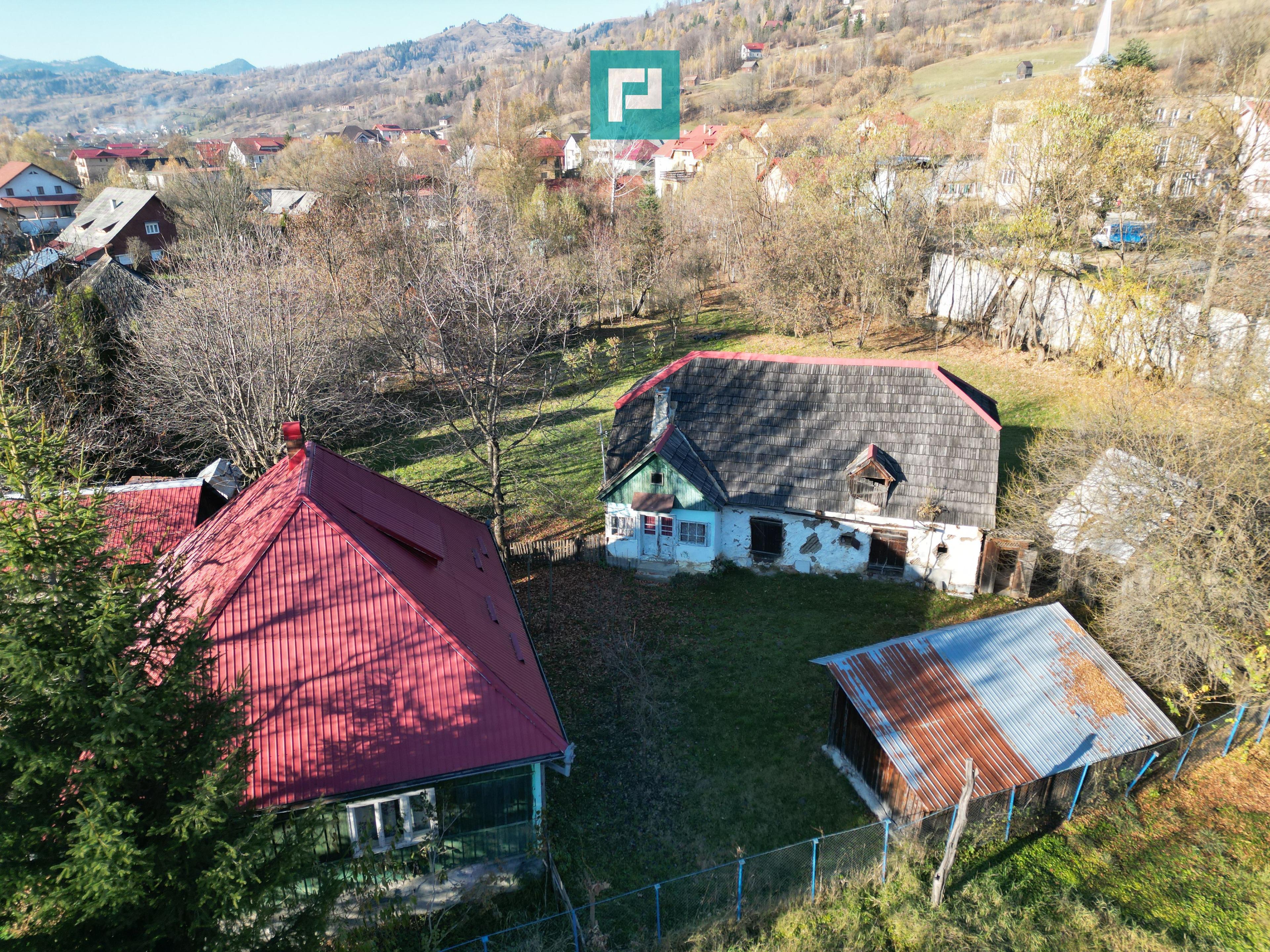 Casă de lemn, cu teren în Borșa - 11