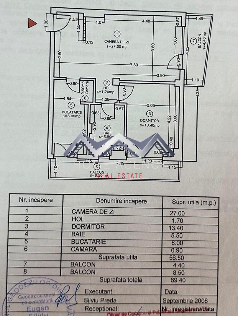 Apartament 2 camere Otopeni central | zona 23 August - 11