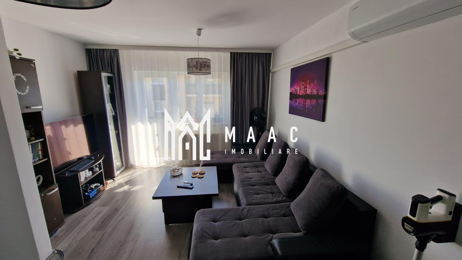 Apartament 3 camere | 71mp total | 2 balcoane | Parcare | Mobilat | Etaj 2 - 1