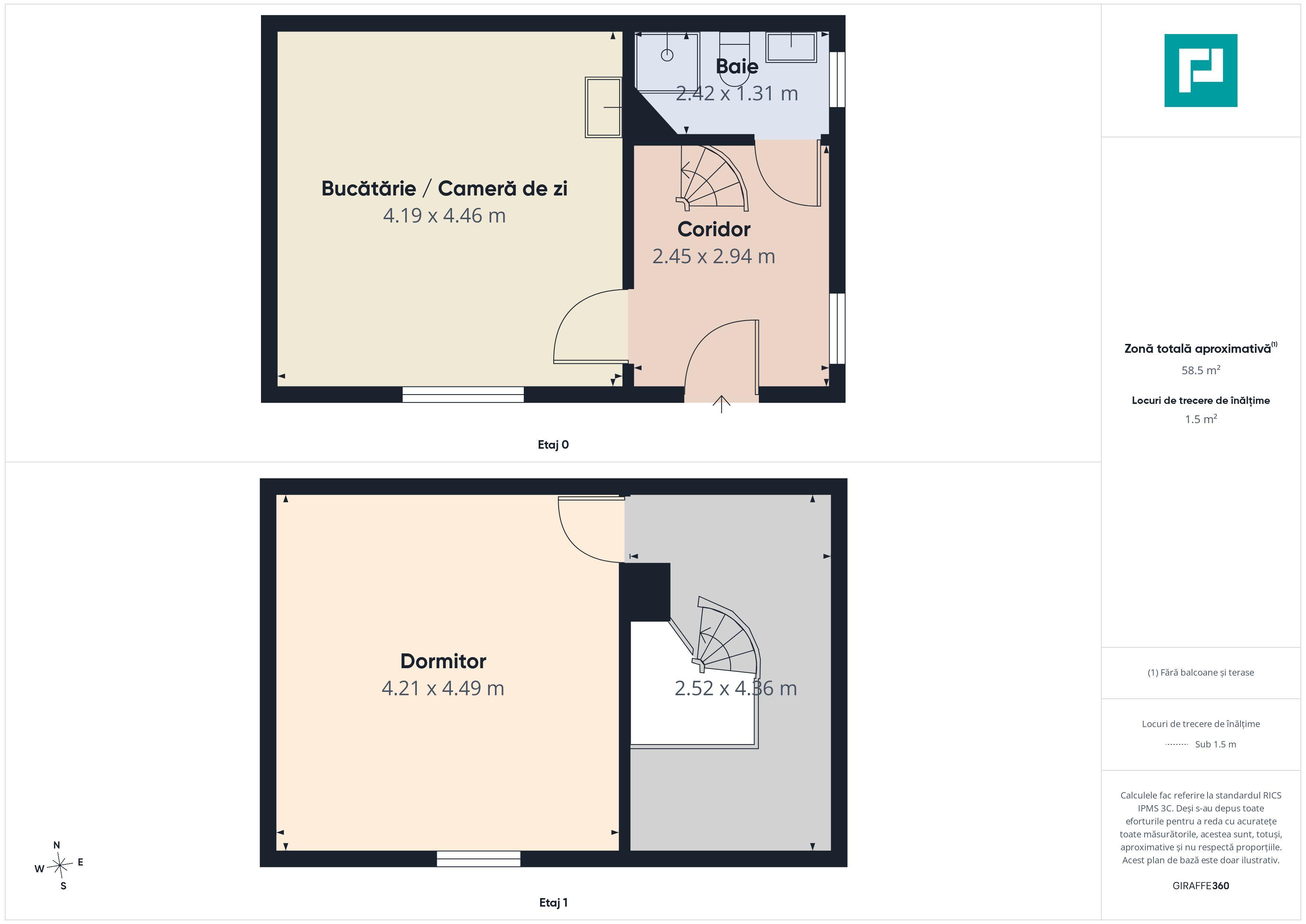 Apartament două camere decomandat ultracentral - 6