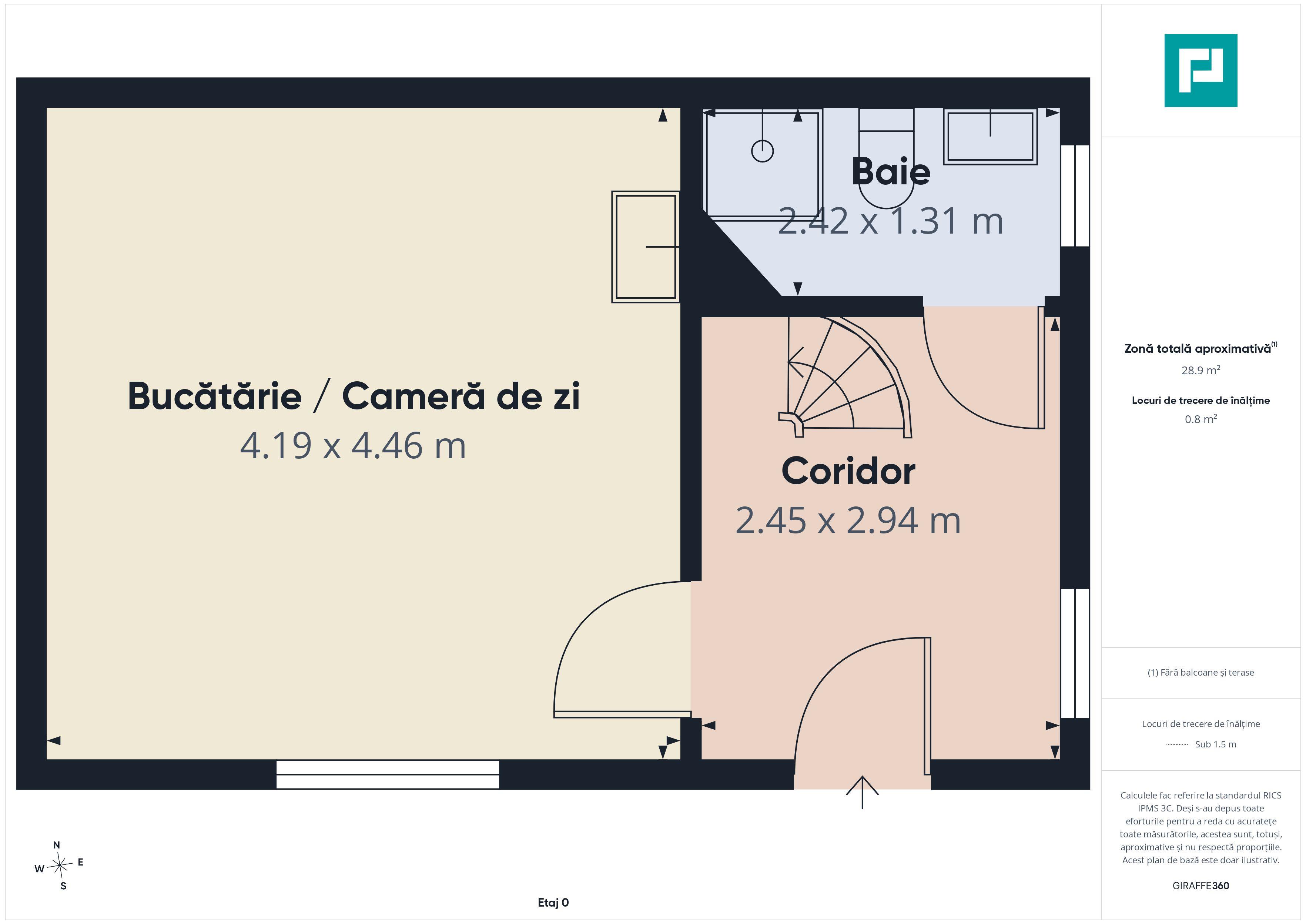 Apartament două camere decomandat ultracentral - 8