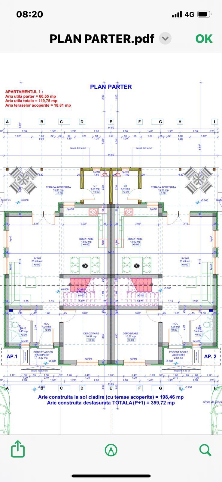 Duplex de vânzare în Giarmata Vii – 2 unități individual sau împreună - 7