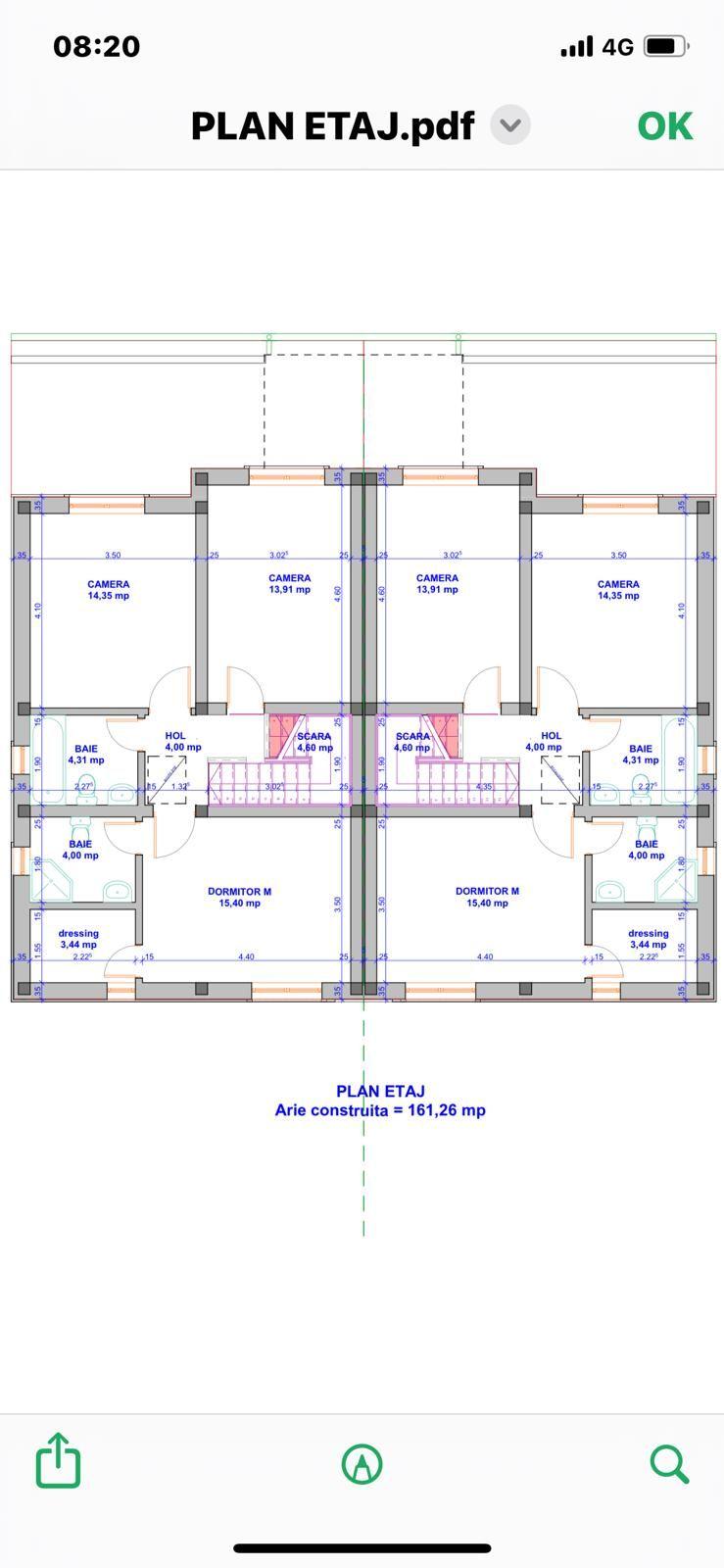 Jumătate de duplex cu interior la gri de vânzare în Giarmata Vii - 8