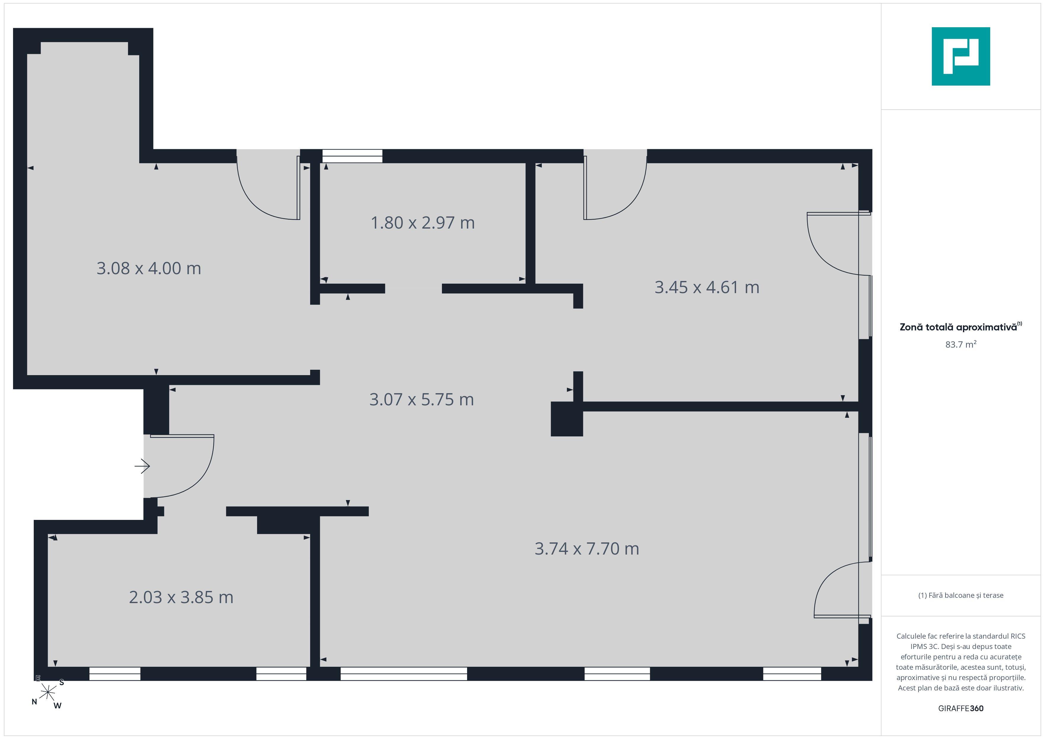 Apartament 3 camere, Iosia, 82.01 mp - 10