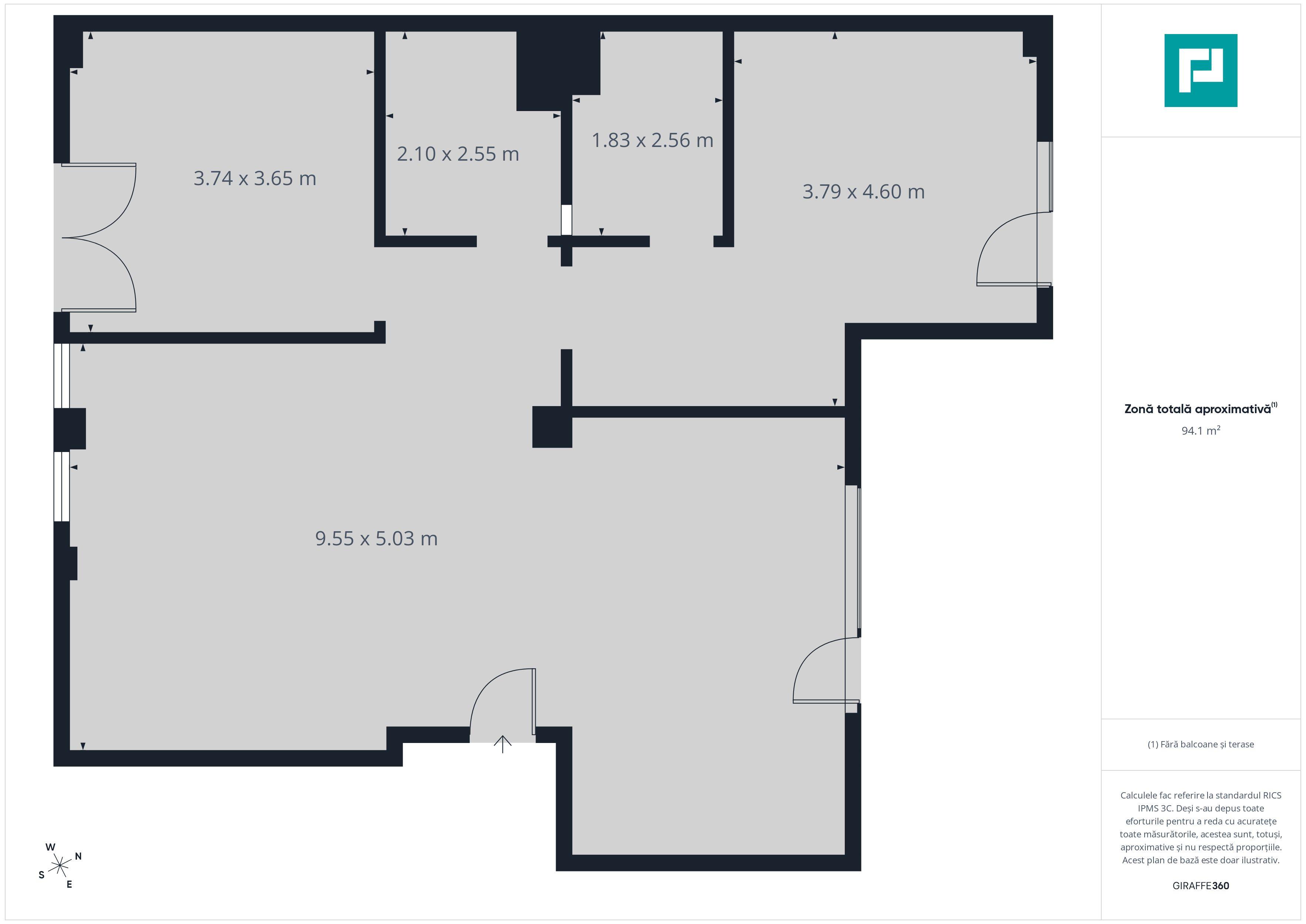 Apartament 3 camere, Iosia, 93.05 mp - 9