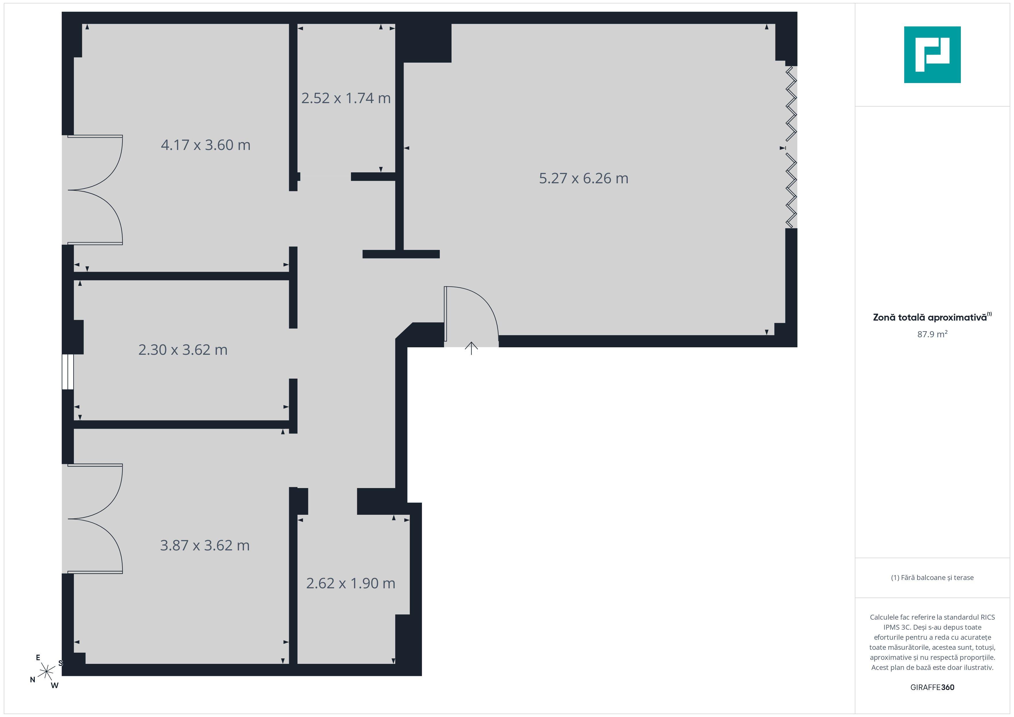 Apartament 3 camere, Iosia, 87.44 mp - 5