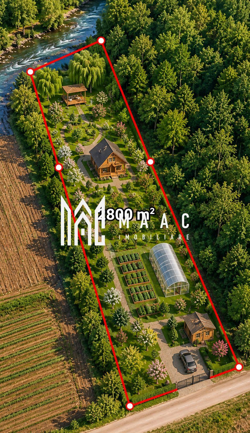 Teren 2800MPU I Acces Rău Hartibaci I Ideal Arabil, Cabana I Daia - 1