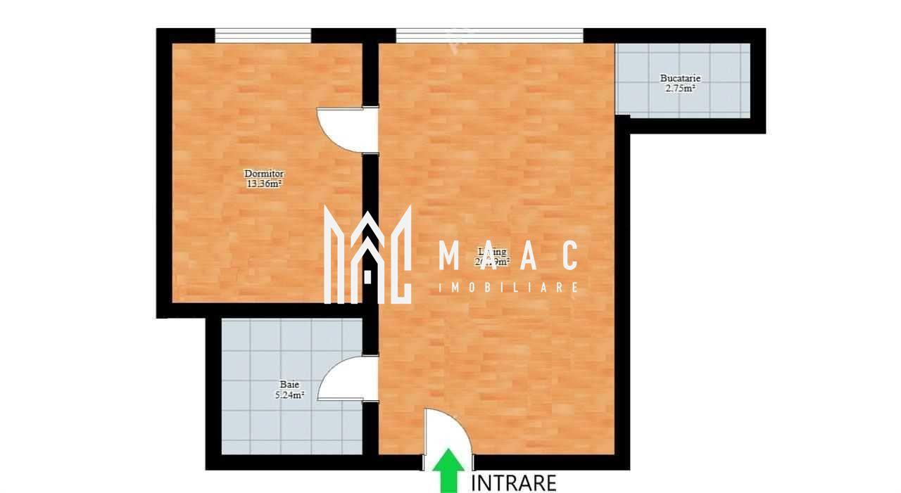 Apartament 2 camere | Balcon | 50 MPU | Lift | Mihai Viteazul - 8