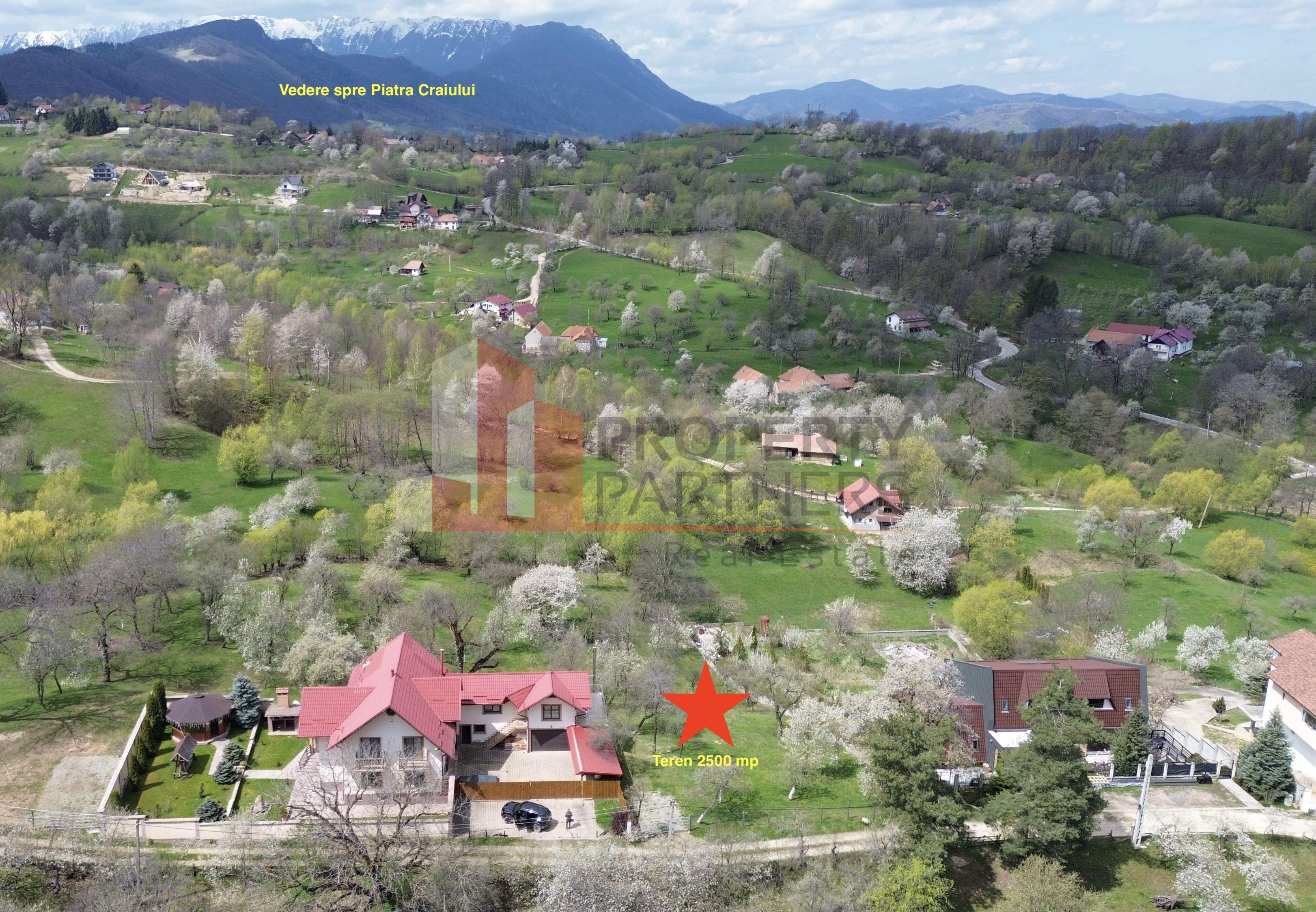 Teren intravilan 2500 mp- Sohodol, Bran – vedere panoramică - 2