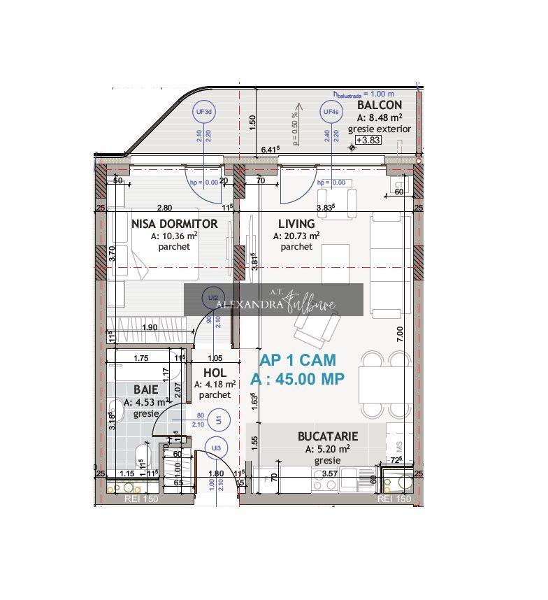 Apartament 2 camere I Ansamblul Eroilor I Floresti - 9