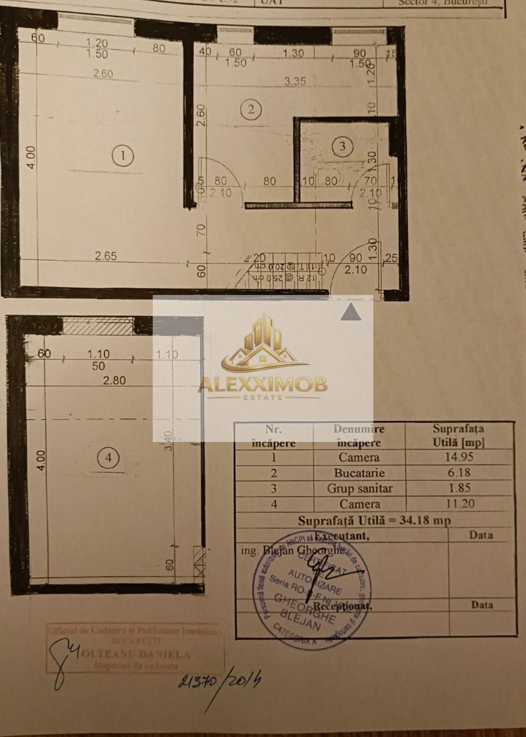 Apartament de Vanzare - 2 Camere - 35 mp - Zona Grand Arena - 9