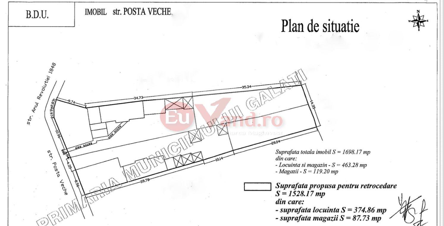 TEREN INTRAVILAN DE VANZARE – 1.528 MP – STR. POSTA VECHE – EXCLUSIVITATE - 8