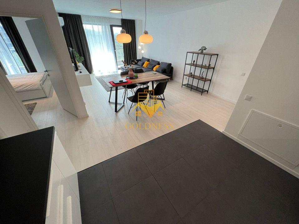2 camere LUX, open-space, parcare subterana, AC, Frunzisului Azoria - 5