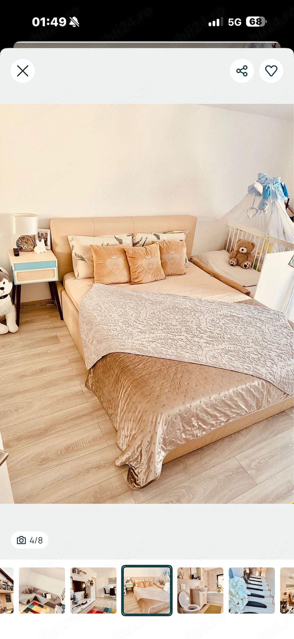 Apartament 2 camere complet mobilat situat la etaj 1 în Giroc - 1