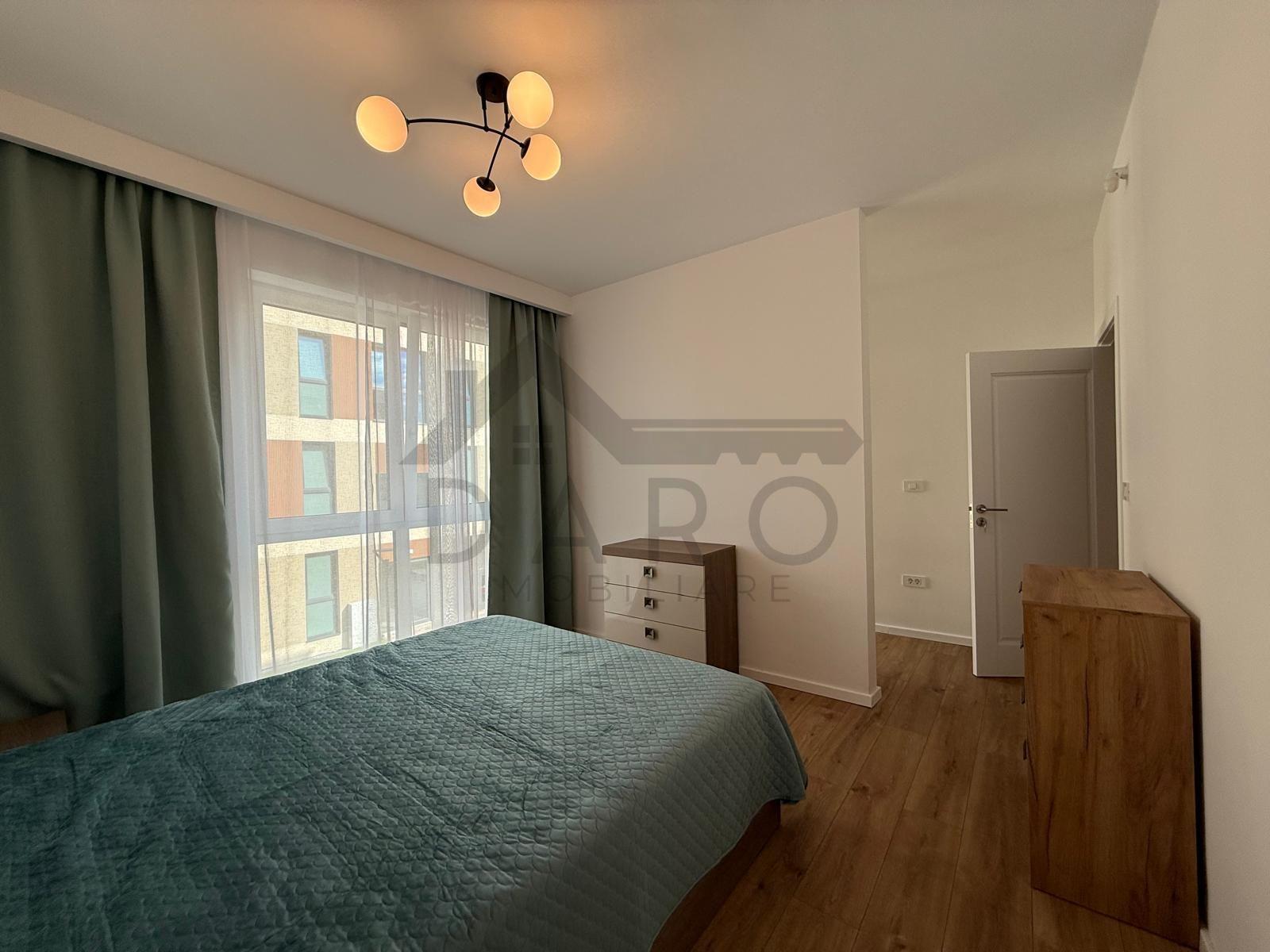 Inchiriez apartament cu 2 camere , bloc nou - 9