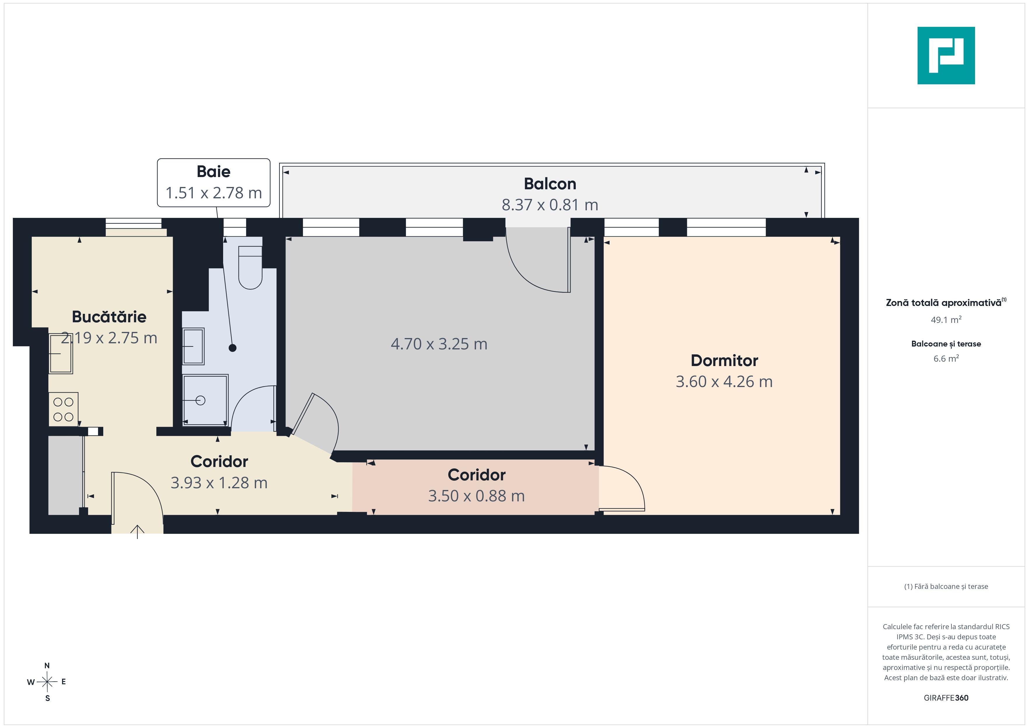Apartament 2 camere, Dorobanți - 9
