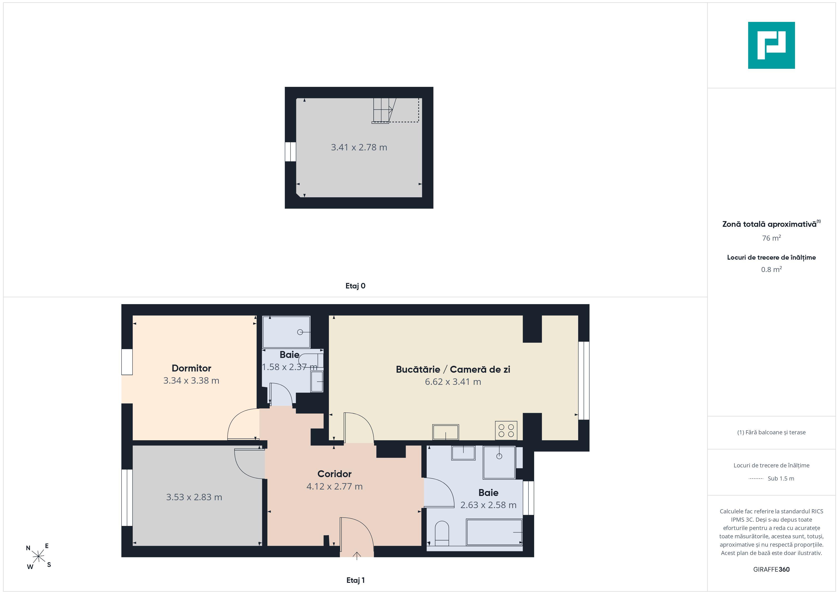 Apartament 3 camere, 71mp ,Calea Aradului - Ramada - 10