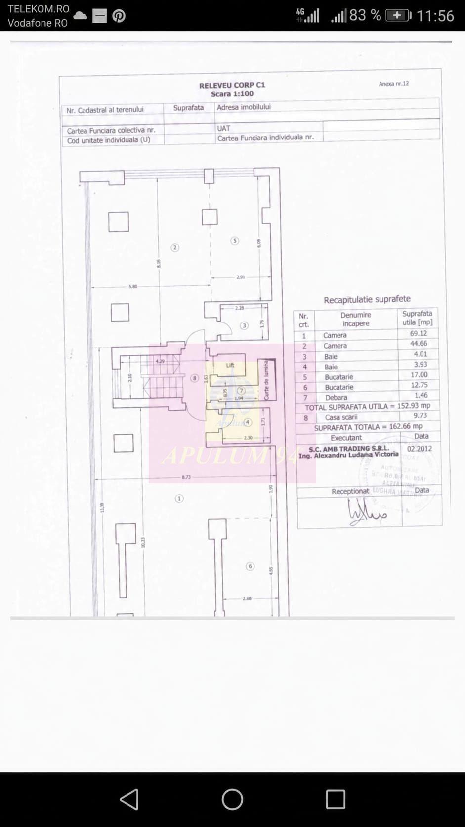 Spațiu de închiriat în Floreasca | 152,93 mp utili | Etaj 4 - 2